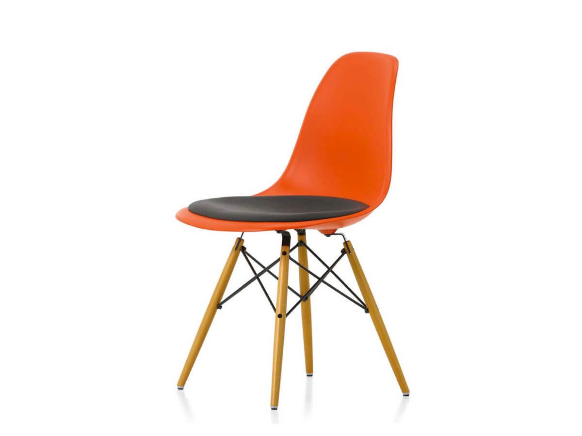 Eames Plastic Chair Dsw Sedia Con Cuscino Hopsak Vitra Mohd Shop